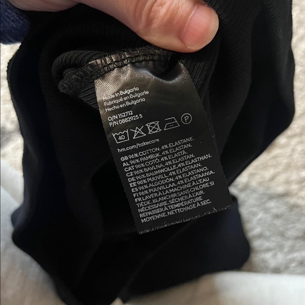 H&M Basic Ribbed Tank - Size S - Picture 7 of 7